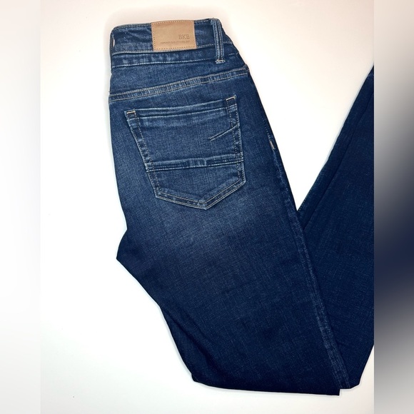 BKE Women's Stella Mid Rise Slim fit Skinny Jeans Size- 25 X 31 1/2 - Picture 10 of 12